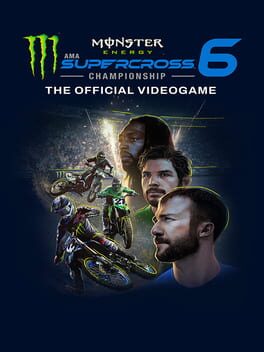 Monster Energy Supercross 6: The Official Videogame (2023) - Vertical Video Game Poster