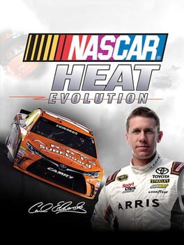 NASCAR Heat Evolution (2016) - Vertical Video Game Poster