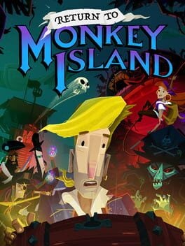 Return to Monkey Island (2022) - Vertical Video Game Poster