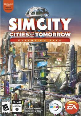 SimCity: Cities of Tomorrow (2013) - Vertical Video Game Poster