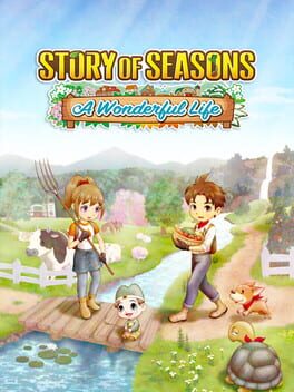 Story of Seasons: A Wonderful Life (2023) - Vertical Video Game Poster