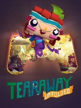 Tearaway: Unfolded (2015) - Vertical Video Game Poster