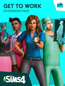 The Sims 4: Get to Work (2015) - Vertical Video Game Poster
