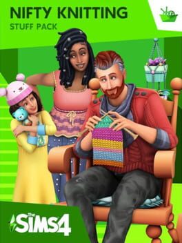 The Sims 4: Nifty Knitting Stuff (2020) - Vertical Video Game Poster