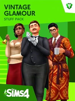 The Sims 4: Vintage Glamour Stuff (2016) - Vertical Video Game Poster