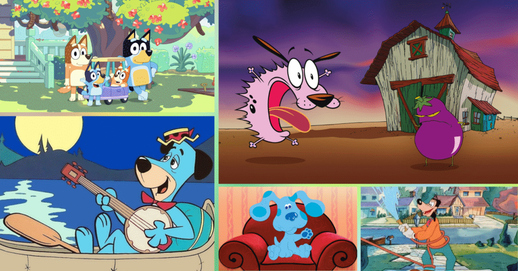 Cartoon Dogs Who Are The Main Characters Of Their TV Shows