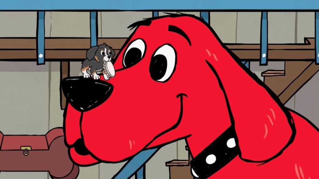 Clifford the Big Red Dog Cartoon Turns 25 in 25
