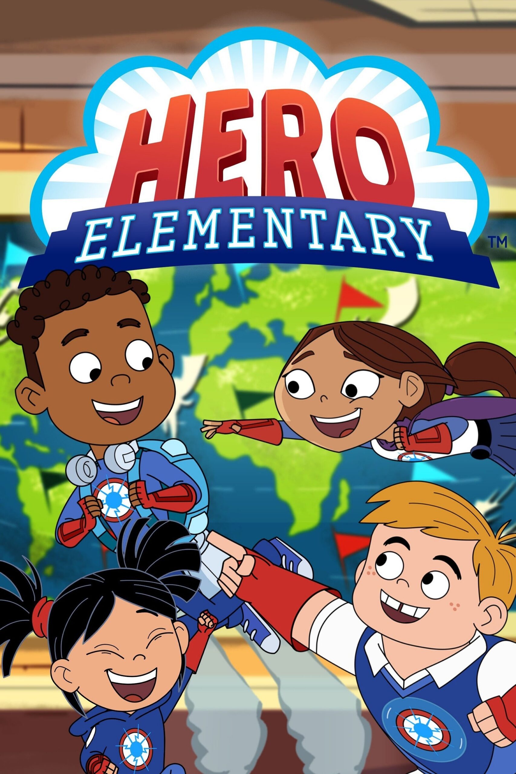 Hero Elementary – Vertical TV Show Poster