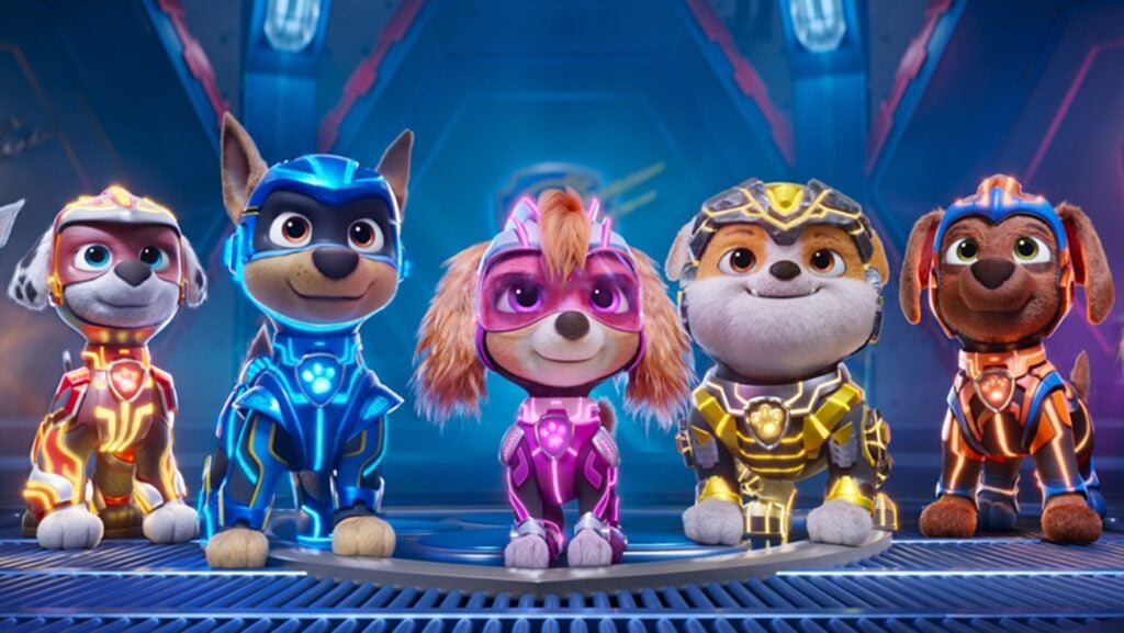 Paw Patrol - Dogs as main characters in a cartoon