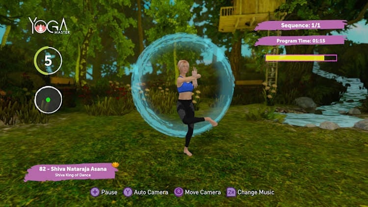 Yoga Master for Nintendo Switch - Fitness Games For Kids And Family Time