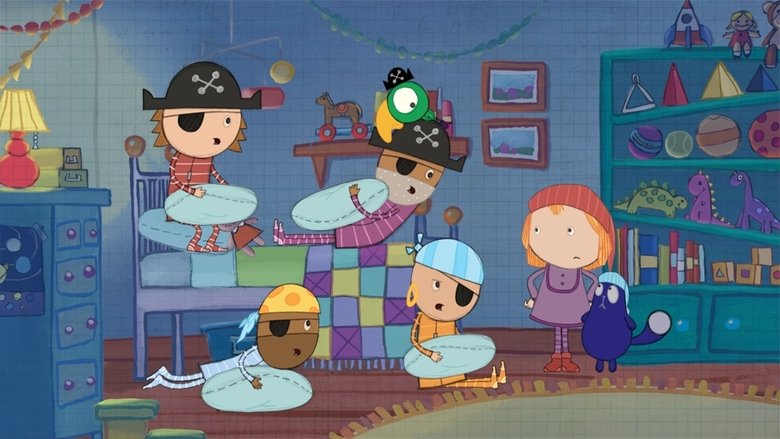 Peg + Cat – Season 1 - Episode 4 – The Sleepover Problem