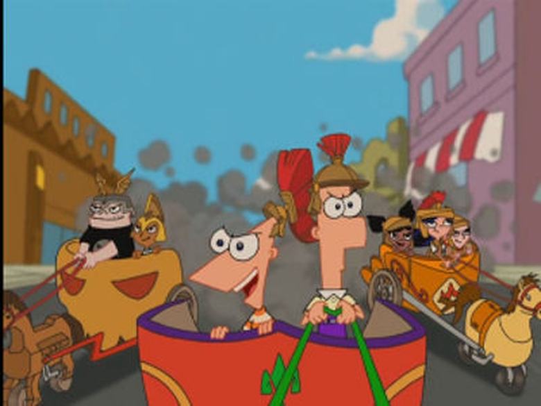 Phineas and Ferb – Season 1 - Episode 25 – Greece Lightning