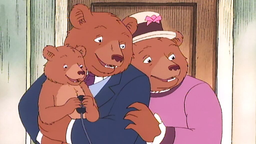 Father Bear From Little Bear - Best Cartoon Dads 1990s