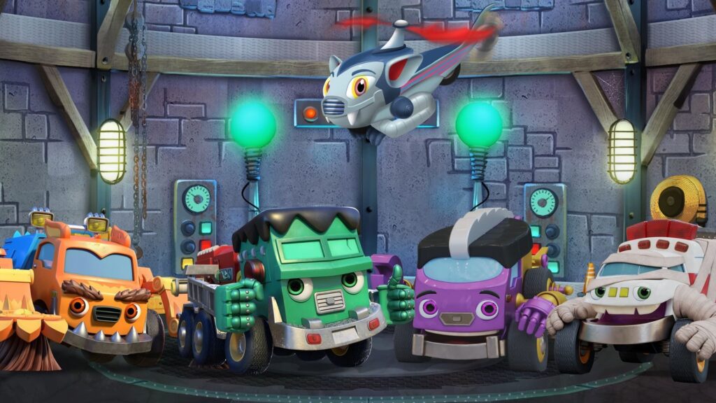 Mighty Monsterwheelies — Haunted Halls - Kids Halloween Shows On Netflix - Episodes Playlist