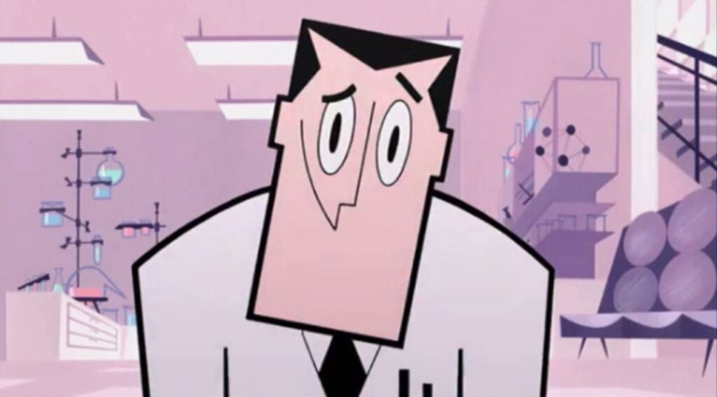 Professor Utonium From The Powerpuff Girls - Cartoon Dads Advice