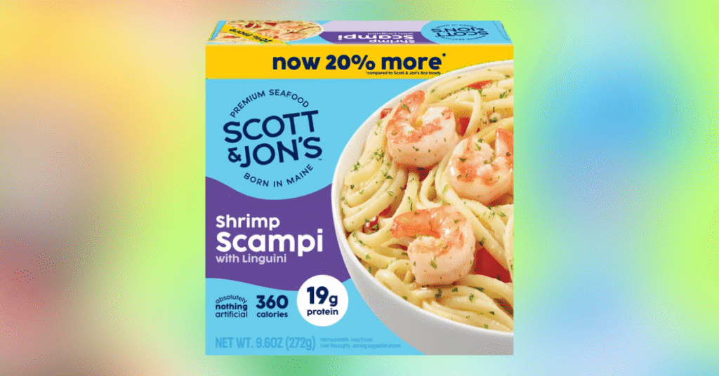 Scott & Jon’s Shrimp Scampi With Linguini