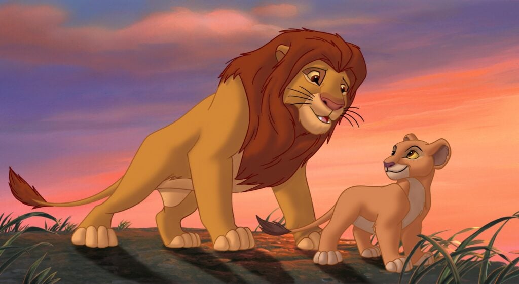 Simba From The Lion King 2 - Cartoon Dad Advice Worth Listening Too
