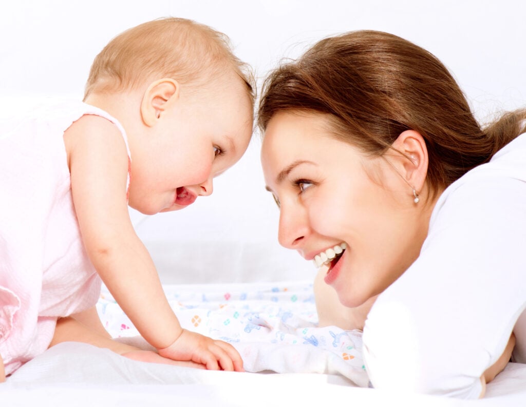 Mother and Baby. Happy Family