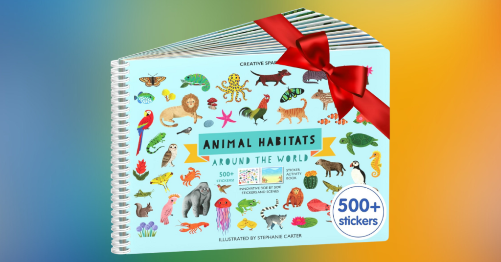 Animal Sticker Activity Book