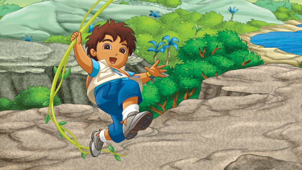 Go Diego Go TV Show and lessons for kids about the outdoors and nature