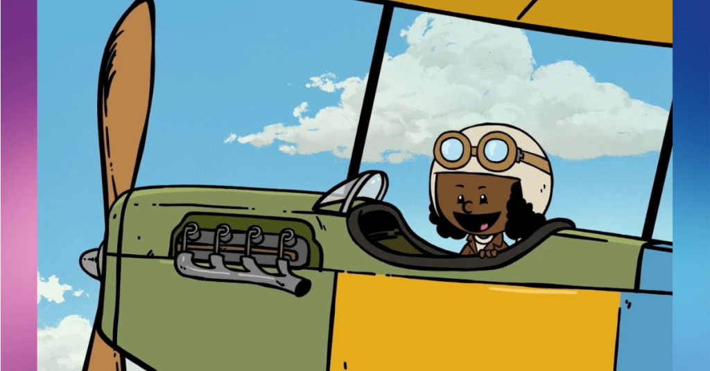 I Am Bessie Coleman From Xavier Riddle And The Secret Museum - Season 2 - Episode 2a