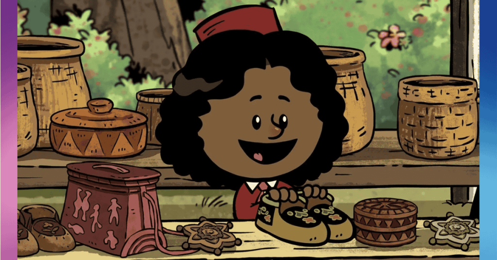 I Am Edmonia Lewis From Xavier Riddle And The Secret Museum - Season 2 - Episode 16b