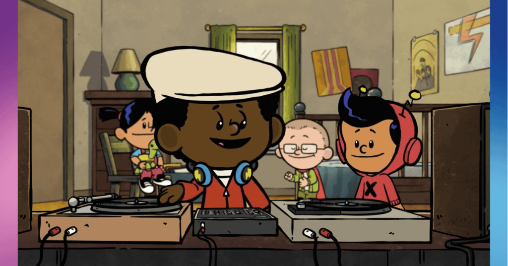 I Am Grandmaster Flash From Xavier Riddle And The Secret Museum - Season 2 - Episode 5a