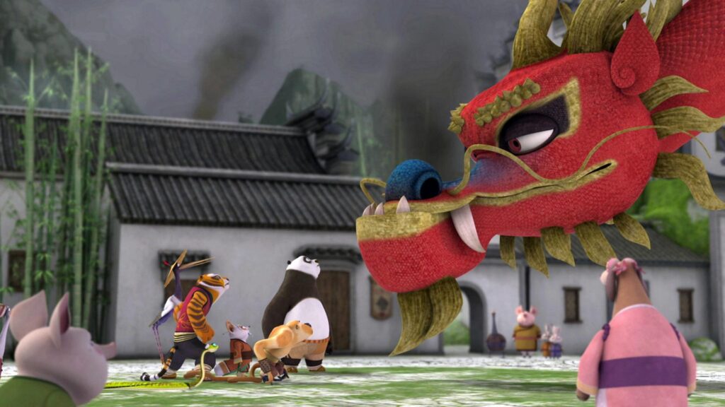 Kung Fu Panda: Legends of Awesomeness – “Enter the Dragon” Season 1, Episode 1