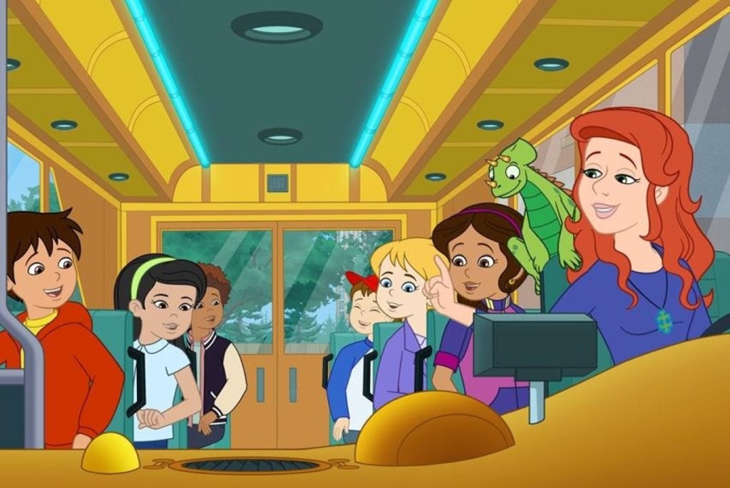The Magic School Bus And The Magic School Bus Rides Again - Cartoons About History