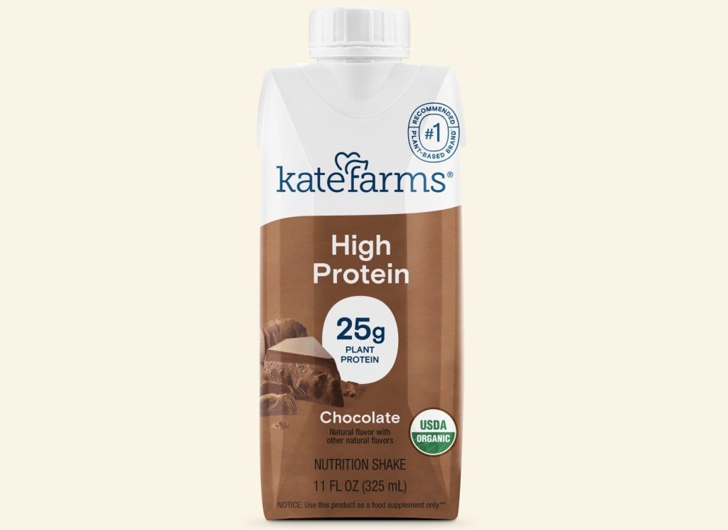 Chocolate Kate Farms High Protein Nutrition Shake
