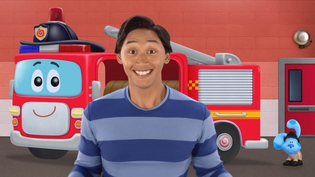Firefighter Blue To The Rescue From Blue’s Clues And You - Season 4 - Episode 9 - Cartoons About Careers