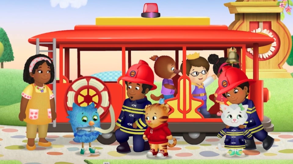 Firefighters At School From Daniel Tiger’s Neighborhood - Season 3 - Episode 17