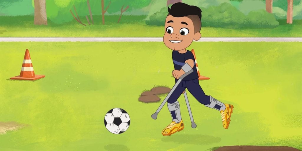 Mobility Aid (Crutches) - Eddie Mambo (Alma’s Way)