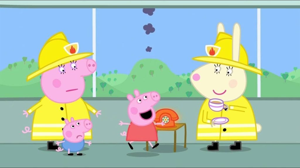 The Fire Engine From Peppa Pig - Season 3 - Episode 13