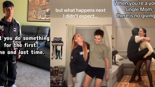 “One Last Uppy” Trend Celebrates Moms Carrying Their Boys