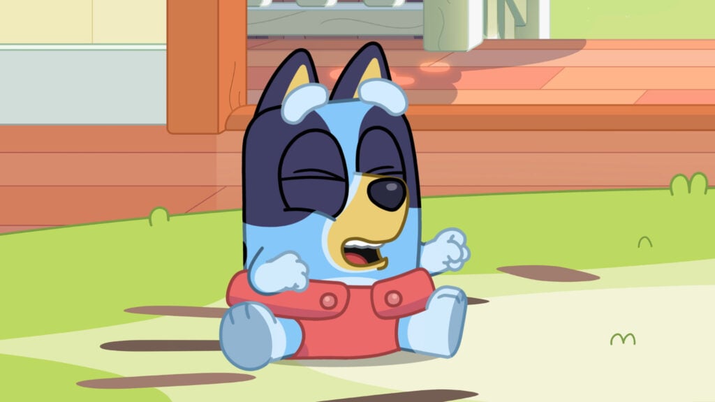 Bluey and the Baby Race