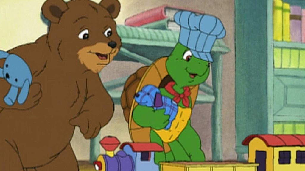 Franklin Has A Sleepover From Franklin (Season 1, Episode 4a)