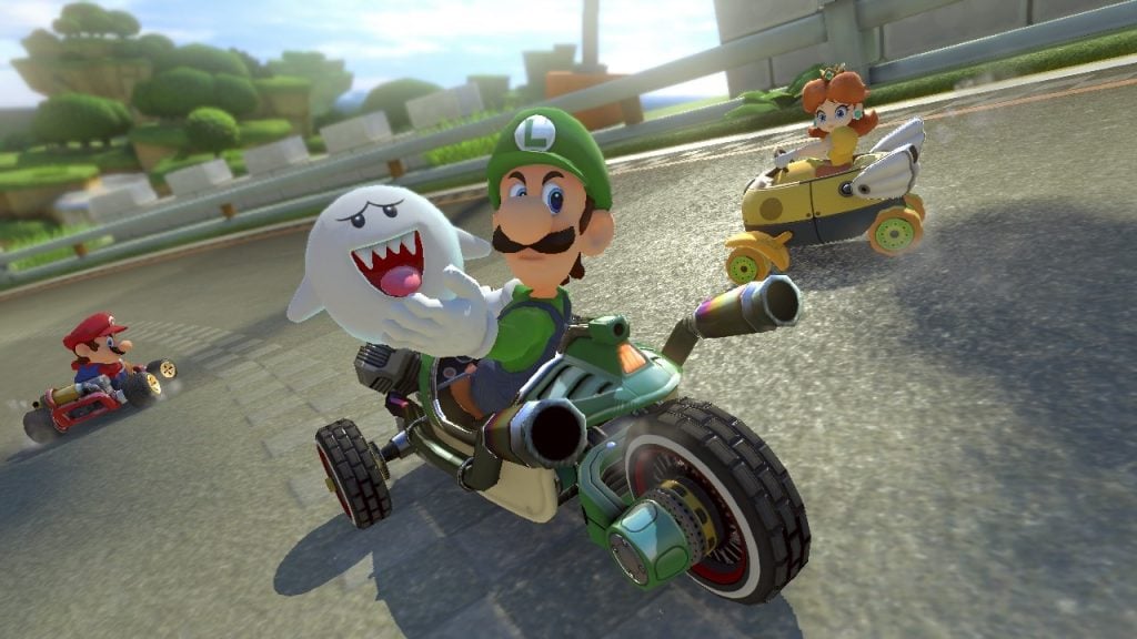 Mario Kart 8: Deluxe gameplay