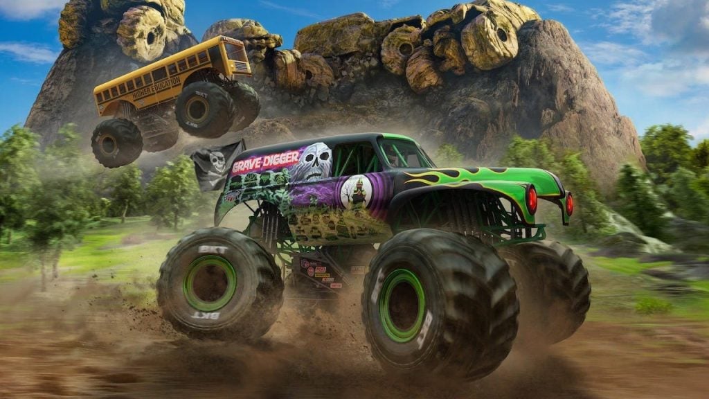 Monster Jam Steel Titans 2 game play
