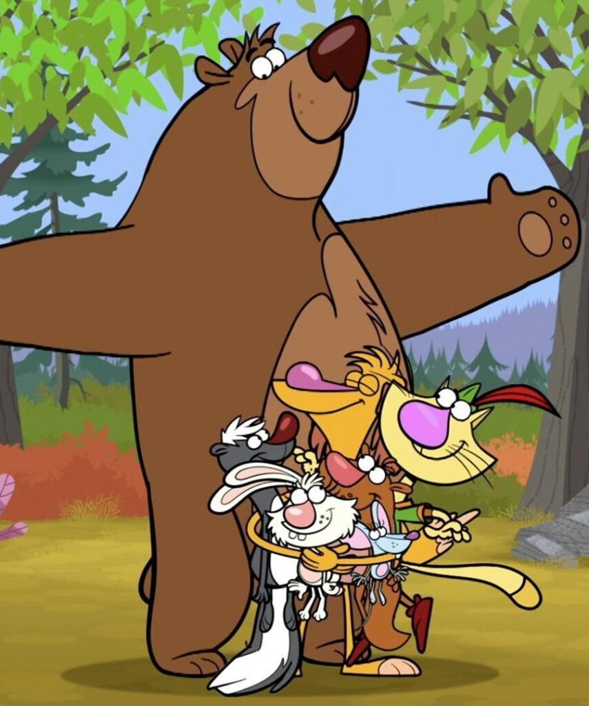 Nature Cat-Earth Day Every Day-Bear With Nature Cat Hal Daisy Squeaks Skunk And Otter