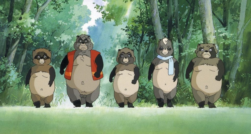 Pom Poko Inspired the Pixar film Hoppers