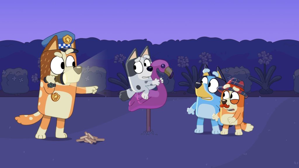 The Sleepover From Bluey (Season 1, Episode 39) - Kids Cartoons About Sleepovers