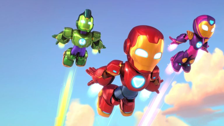 Iron Man and His Awesome Friends - Backdrop