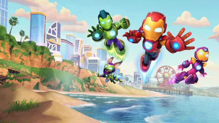 Iron Man and His Awesome Friends - Backdrop