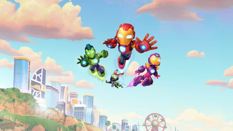 Iron Man and His Awesome Friends - Backdrop