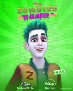 Zed from Zombies: The Re-Animated Series