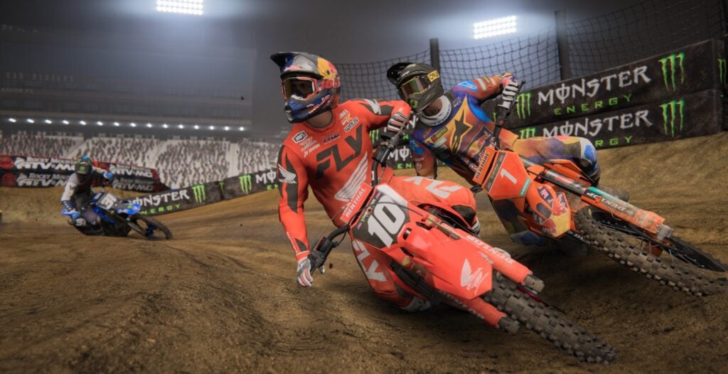 Monster Energy Super Cross '25 game play
