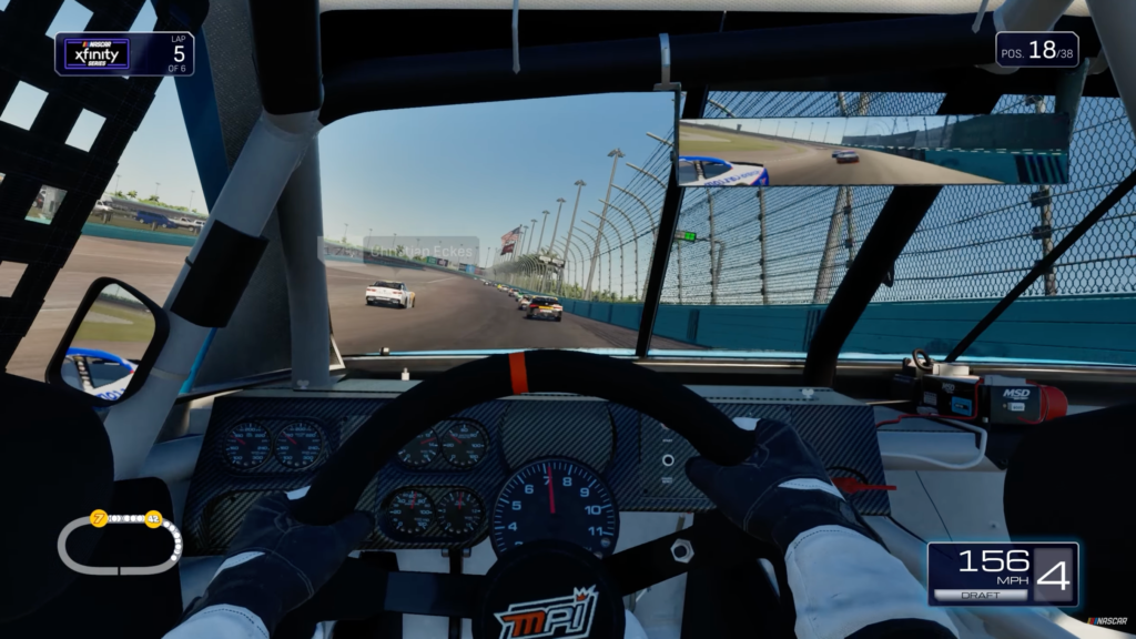 NASCAR '25 gameplay
