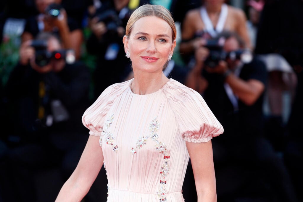 VENICE, ITALY - AUGUST 30: Naomi Watts walks the red carpet of the movie 'The Favourite' during the 75th Venice Film Festival on August 30, 2018 in Venice, Italy.