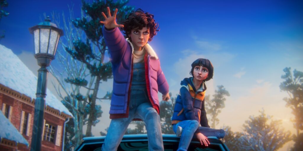 Netflix Original Animated Series Stranger Things Tales from 85